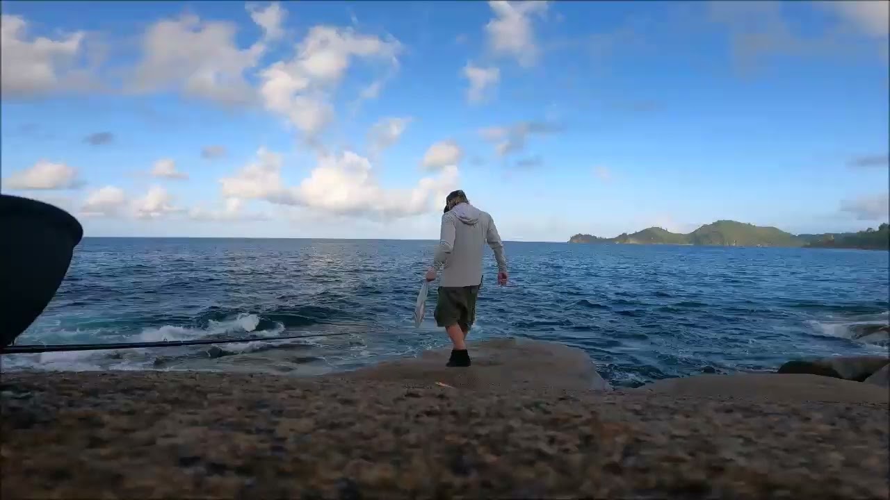 A morning on the rocks! Mahé, Seychelles
