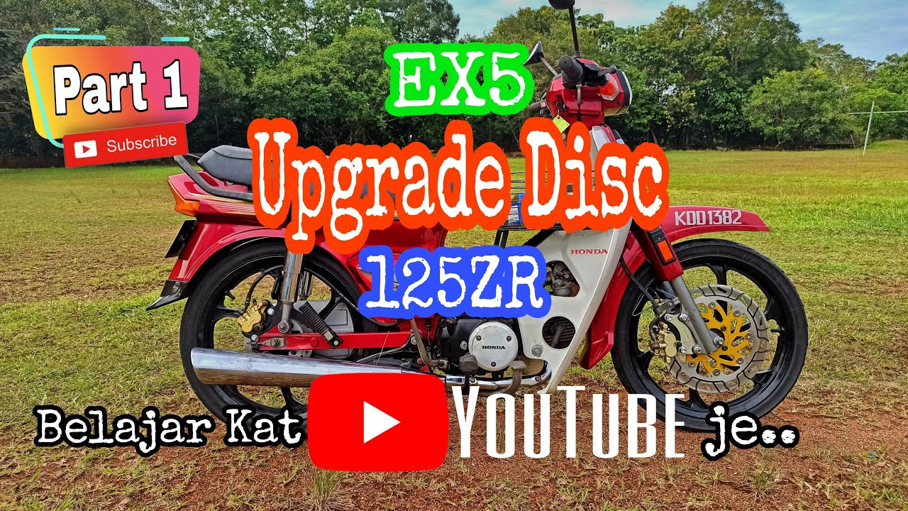 EX5 Pasang Disc Belakang | Tutorial Pasang Disc 125Z Depan Belakang | Sportrim 125Z | Astrea Prima