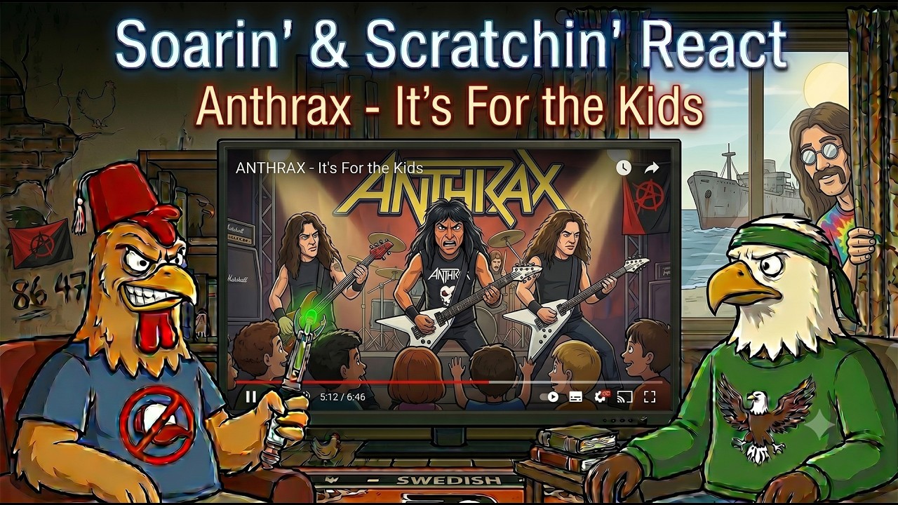 Настоящий олдскульный трэш-метал! ⚡ Soarin' & Scratchin' реагируют на Anthrax