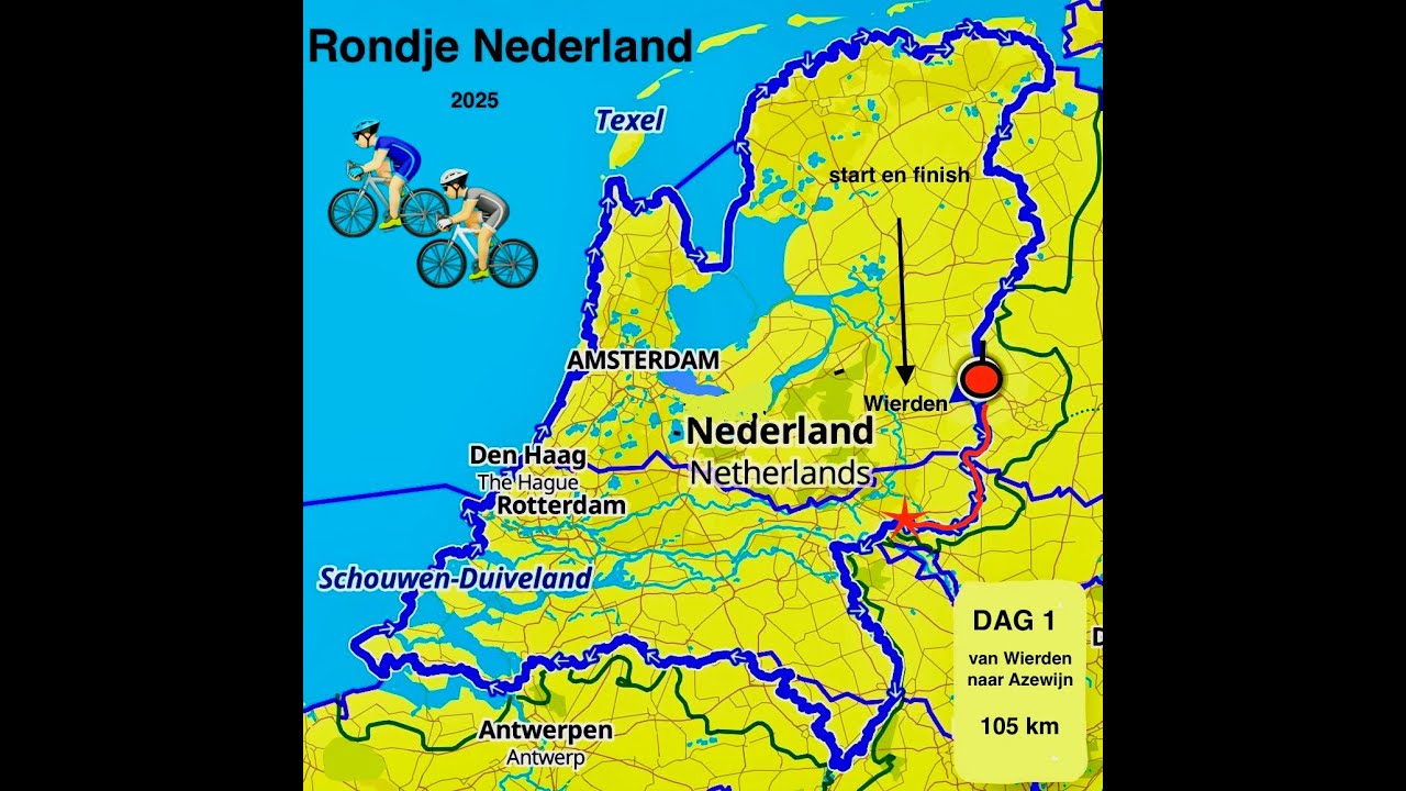 Rondje Nederland *DAG 1*