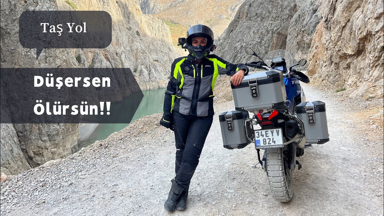 Kemaliye Karanlık Kanyon - Jandarmadan Yardım İstedim 👮‍♂️ Aprilia Tuareg 660