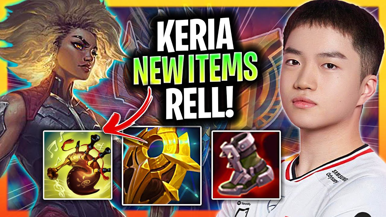 KERIA IS A BEAST WITH RELL! *NEW ITEMS* | T1 Keria Plays Rell Support vs Alistar! Season 2026