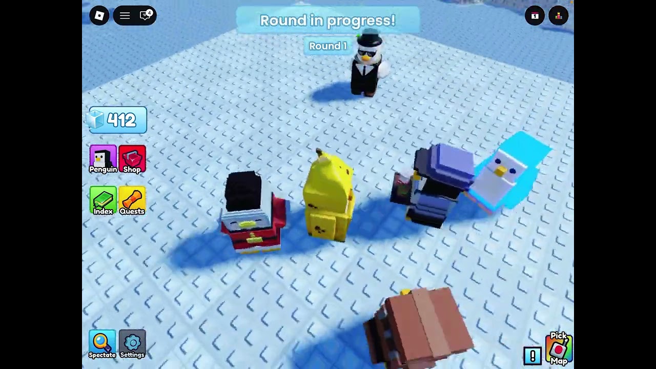Today playing knock out on Roblox and it was fun