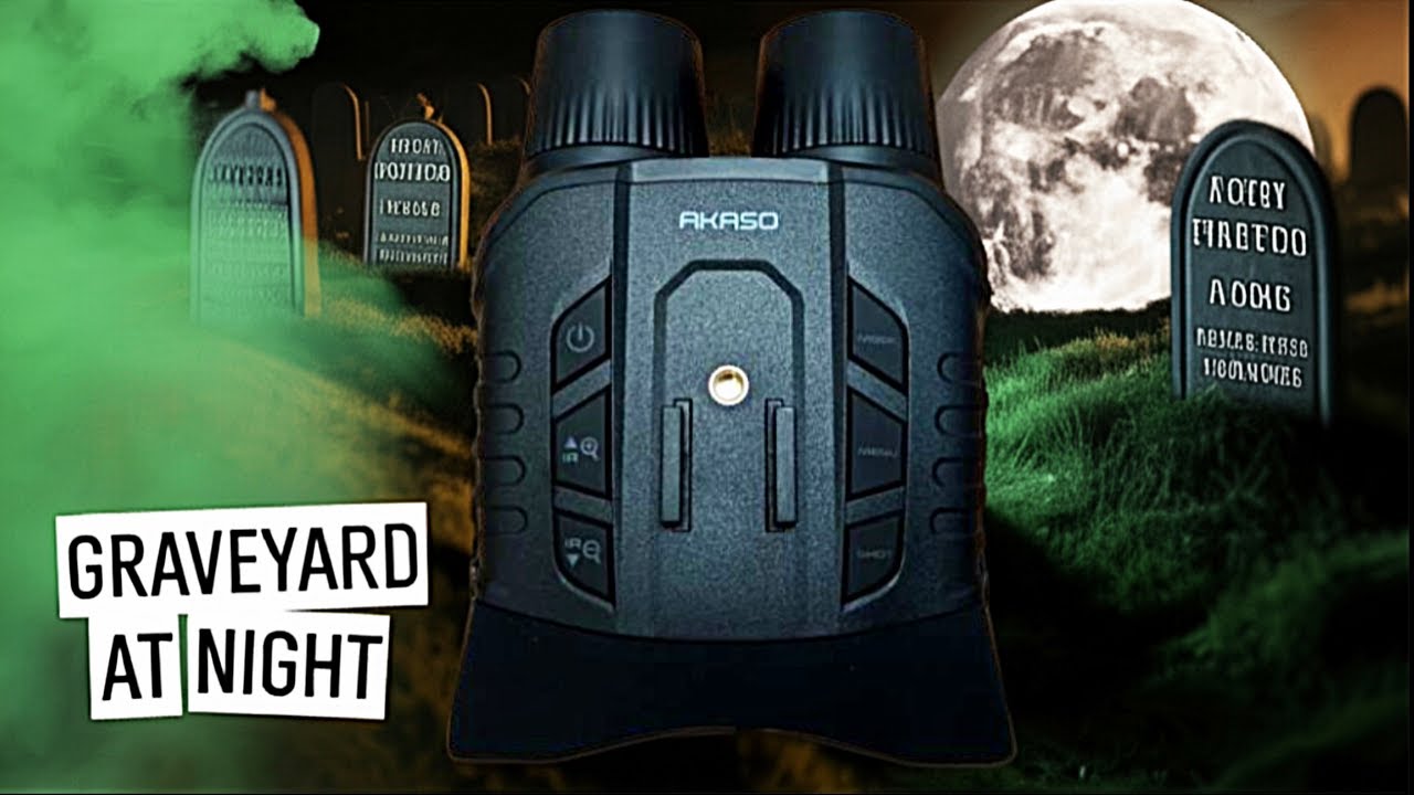 We Took Night Vision Goggles to a Creepy Graveyard… What We Saw Was Terrifying!