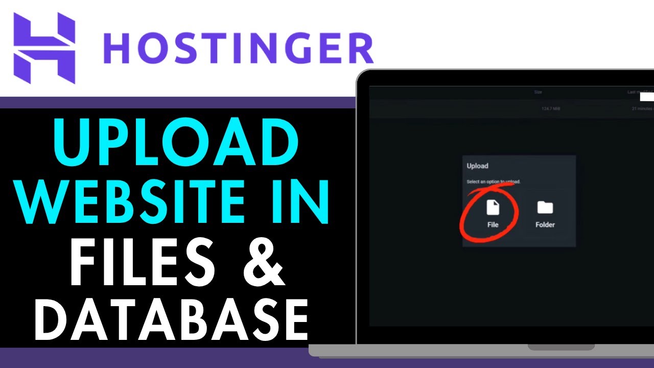 How to Upload Your Website in Hostinger Files and Database 2025 (QUICK GUIDE)