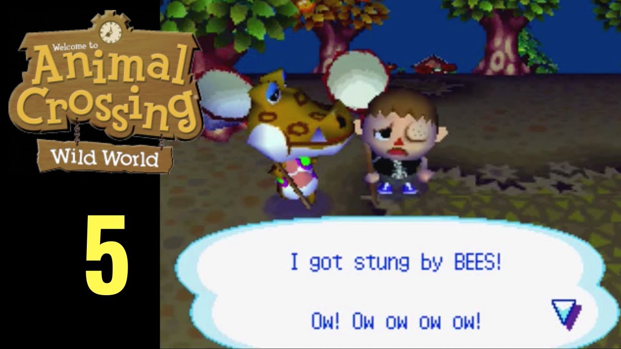 Animal Crossing: Wild World #5 - Атака пчел (Аннотированная версия)