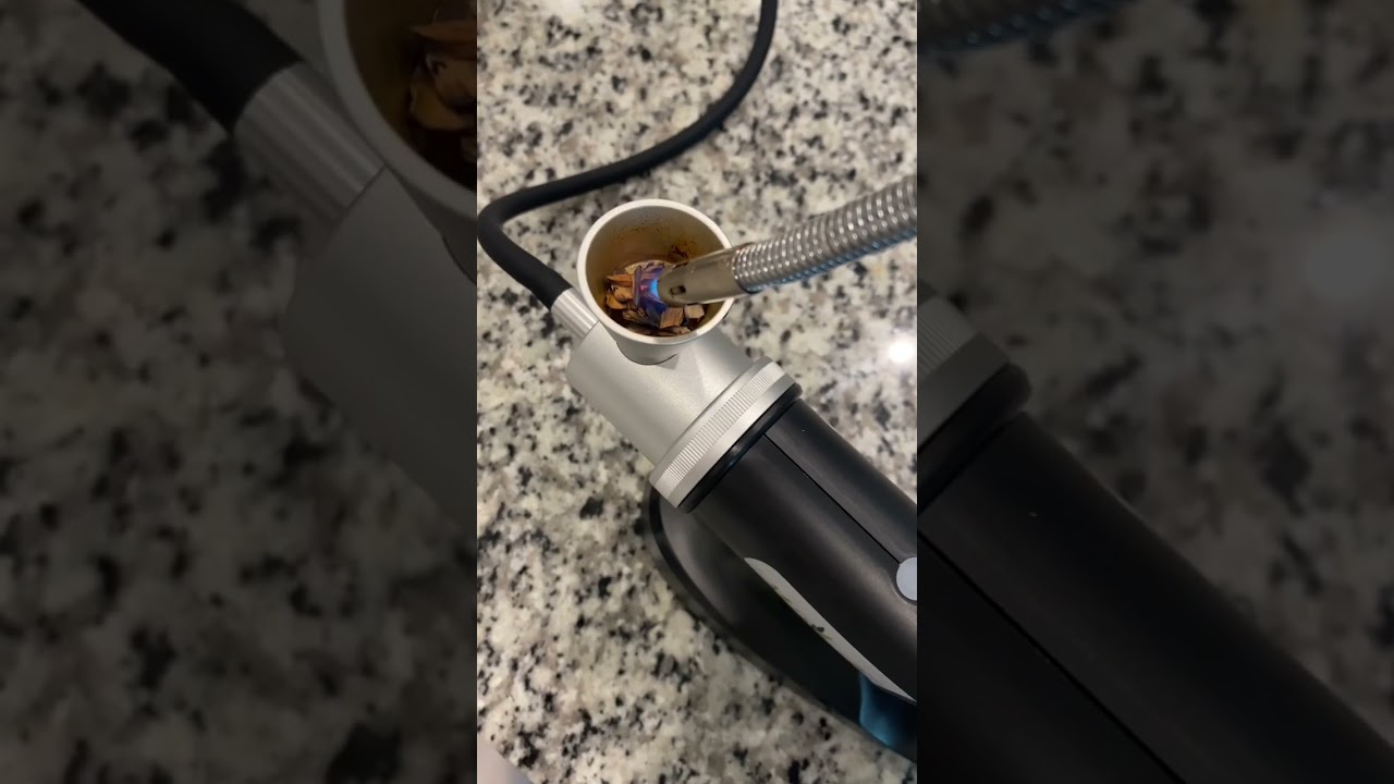 Personal smoke machine great for charcuteries, drinks, sauces  #bbq #cooking  