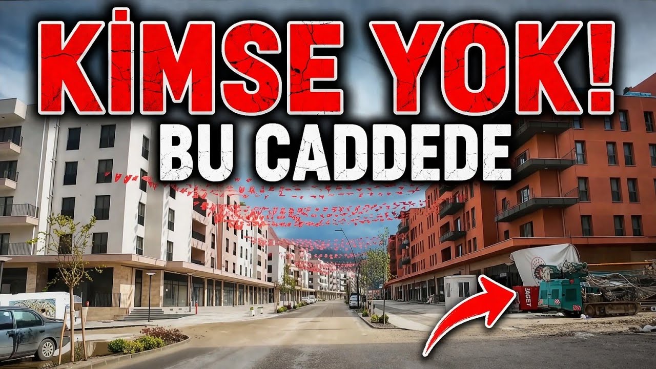 Binalar Bitti Ama Kimse Yok! Antakya Atat&uuml;rk Caddesi Ger&ccedil;eği 