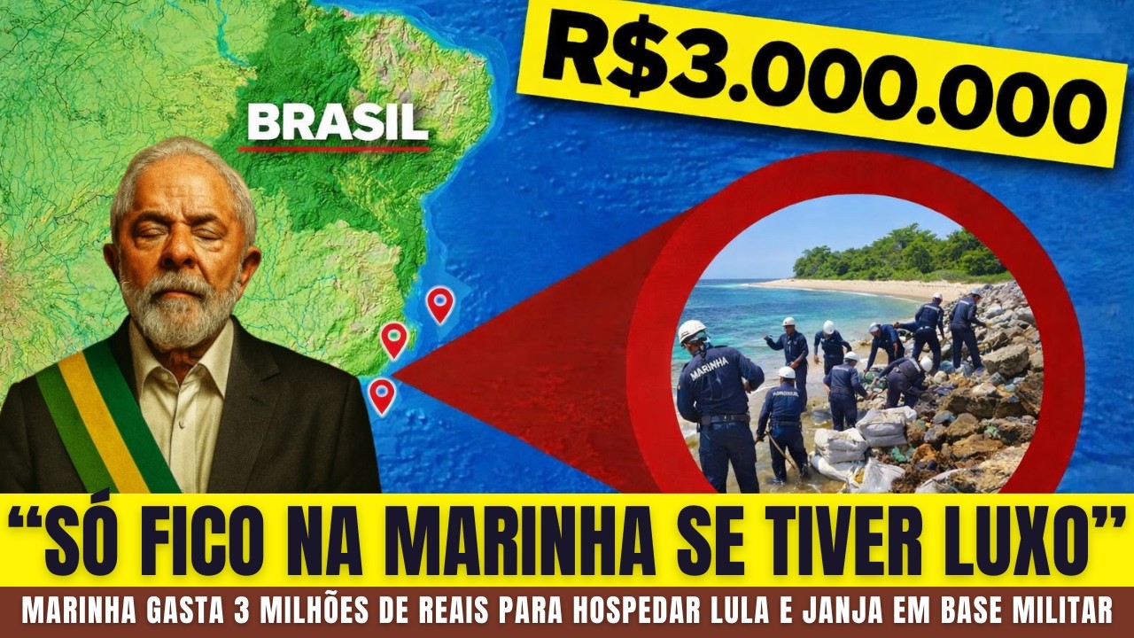 POL&Ecirc;MICA NO QUARTEL: Marinha Gasta R$3 Milh&otilde;es em Conforto Para Lula