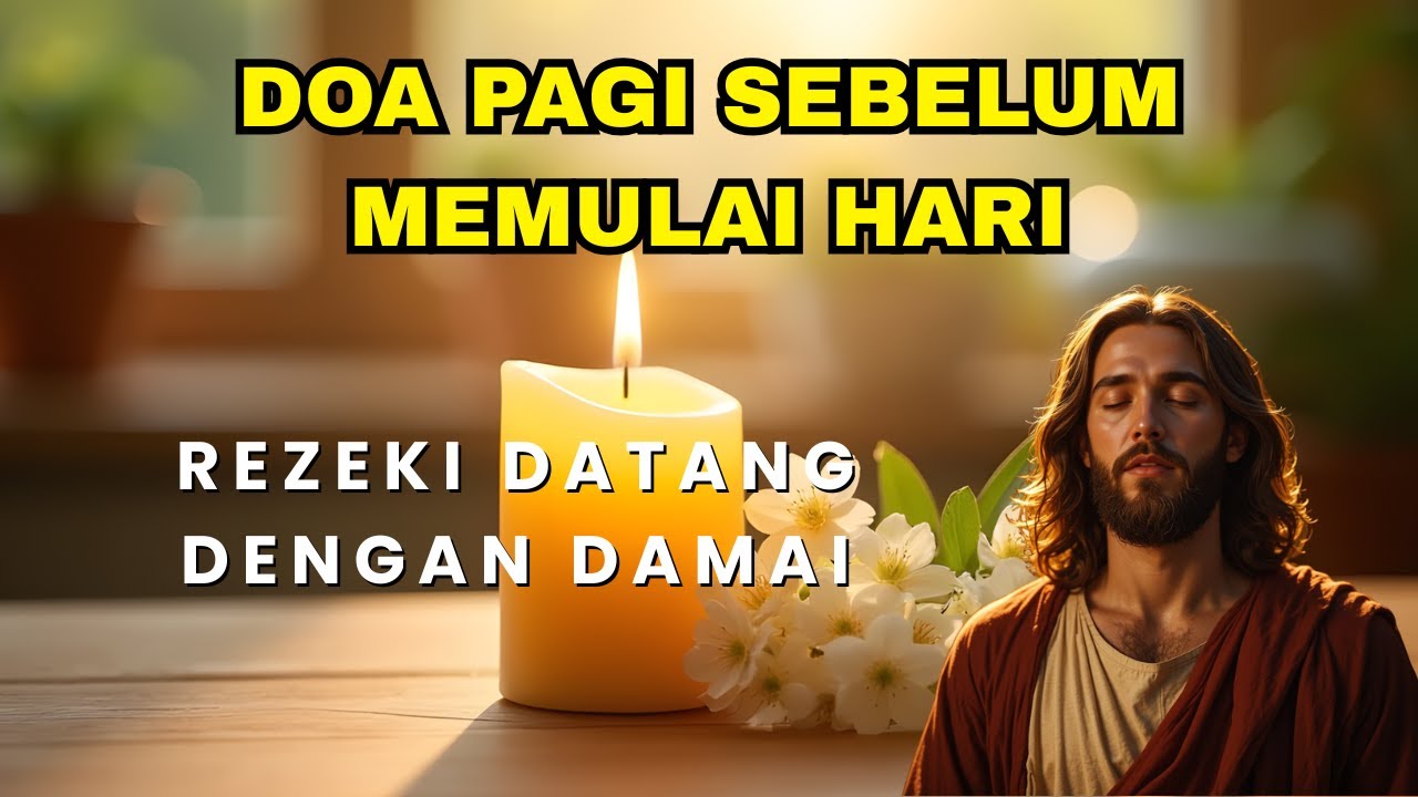 Doa Pagi Katolik untuk Rezeki Lancar dan Hati yang Damai