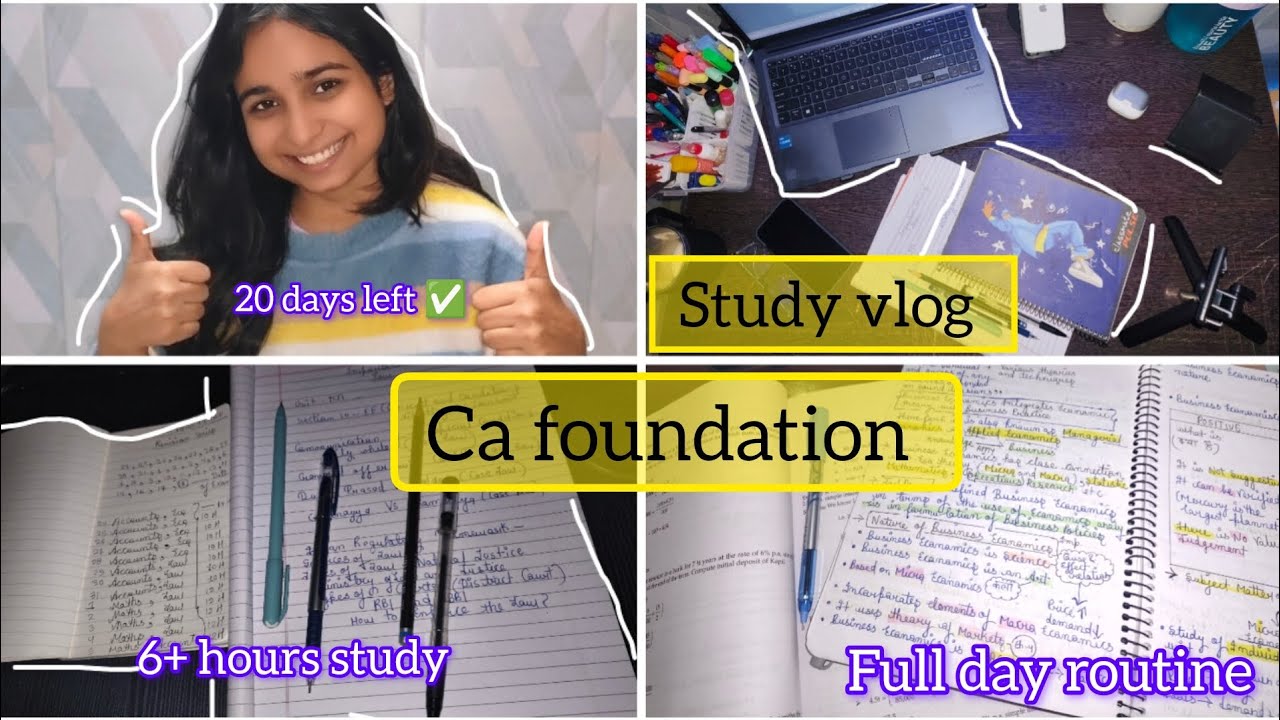 Full day study vlog 📚/ ca foundation jan ✅ exam #trending #cafoudation # Studyvlog #productiveliving
