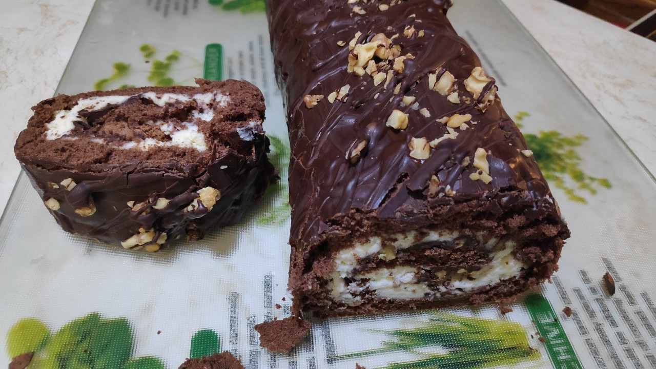 Ρολό σοκολάτας\\Chocolate roll