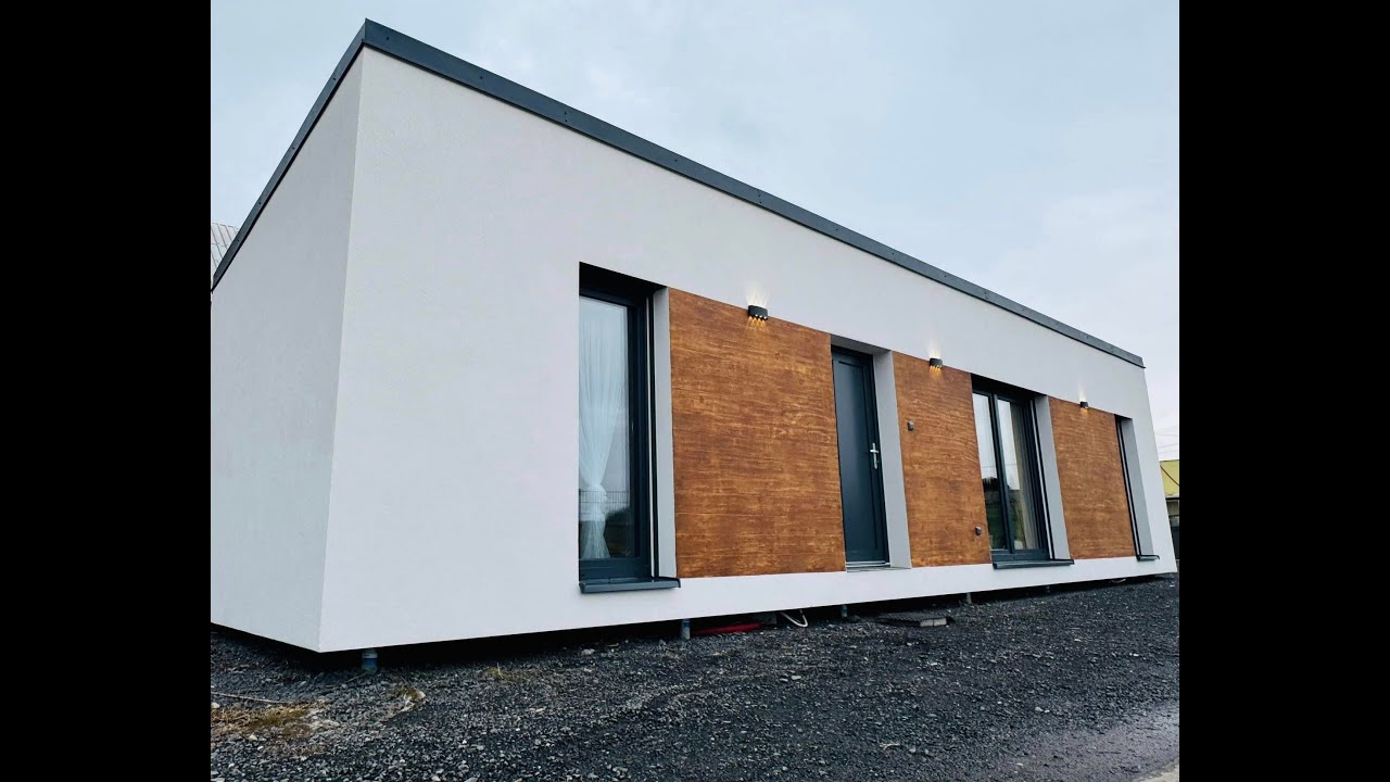 Mobilní dům 12,4x4,4m  54,5m2