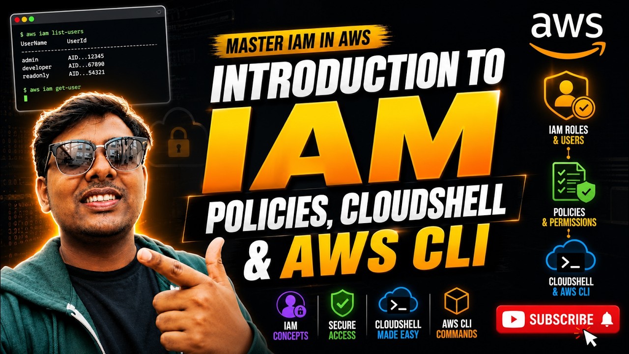 Introduction to IAM Policies, CloudShell & AWS CLI
