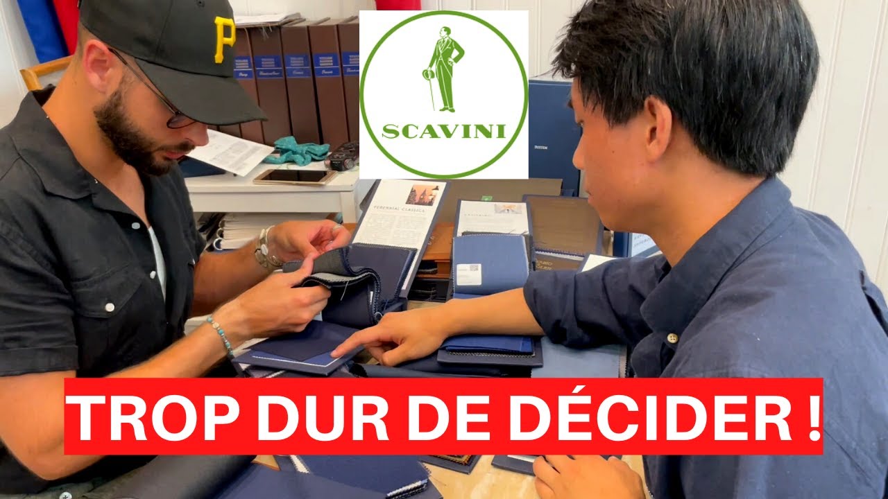 Mon Costume SCAVINI Ep.1 - Le choix du TISSU (il y en a TELLEMENT !)