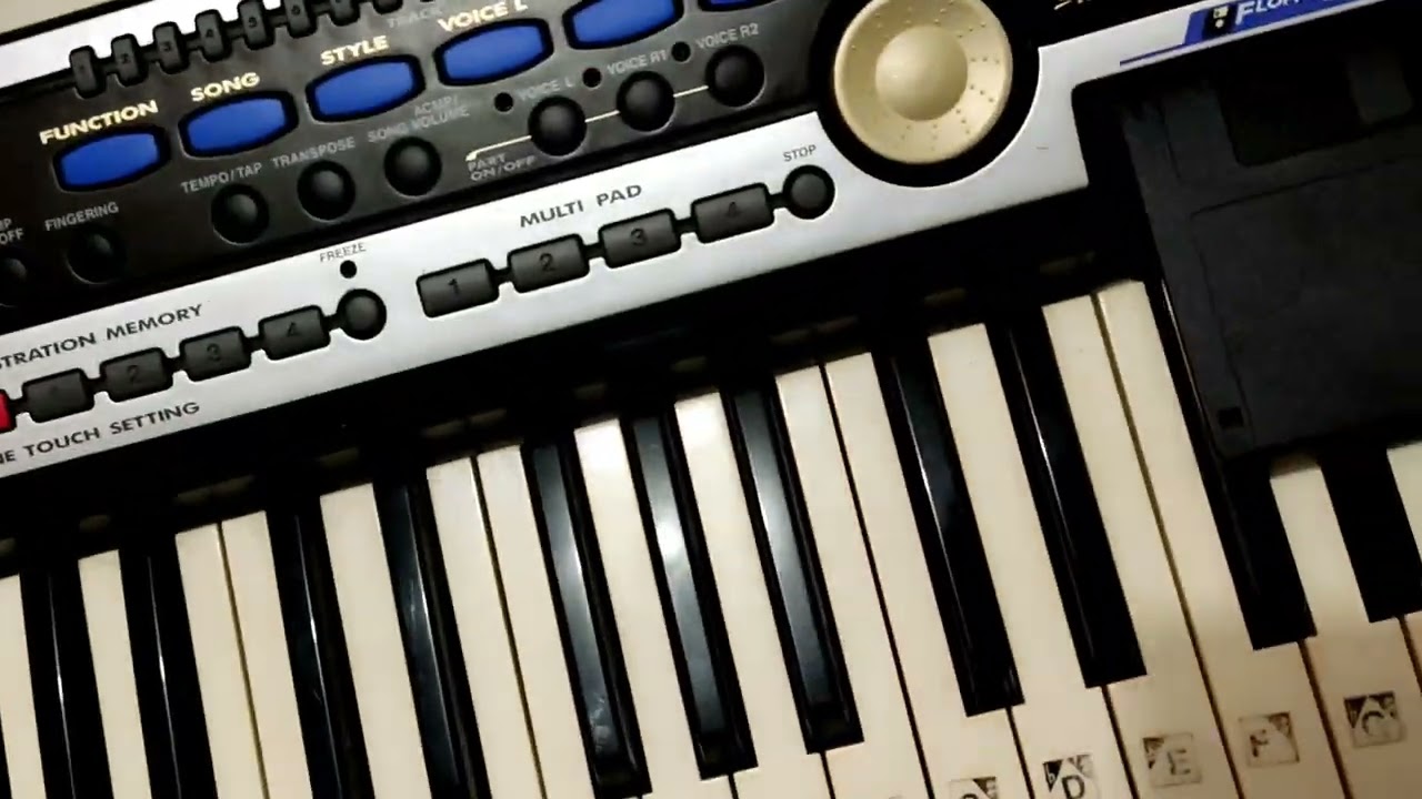 error disk problemas en el Yamaha psr540 solución