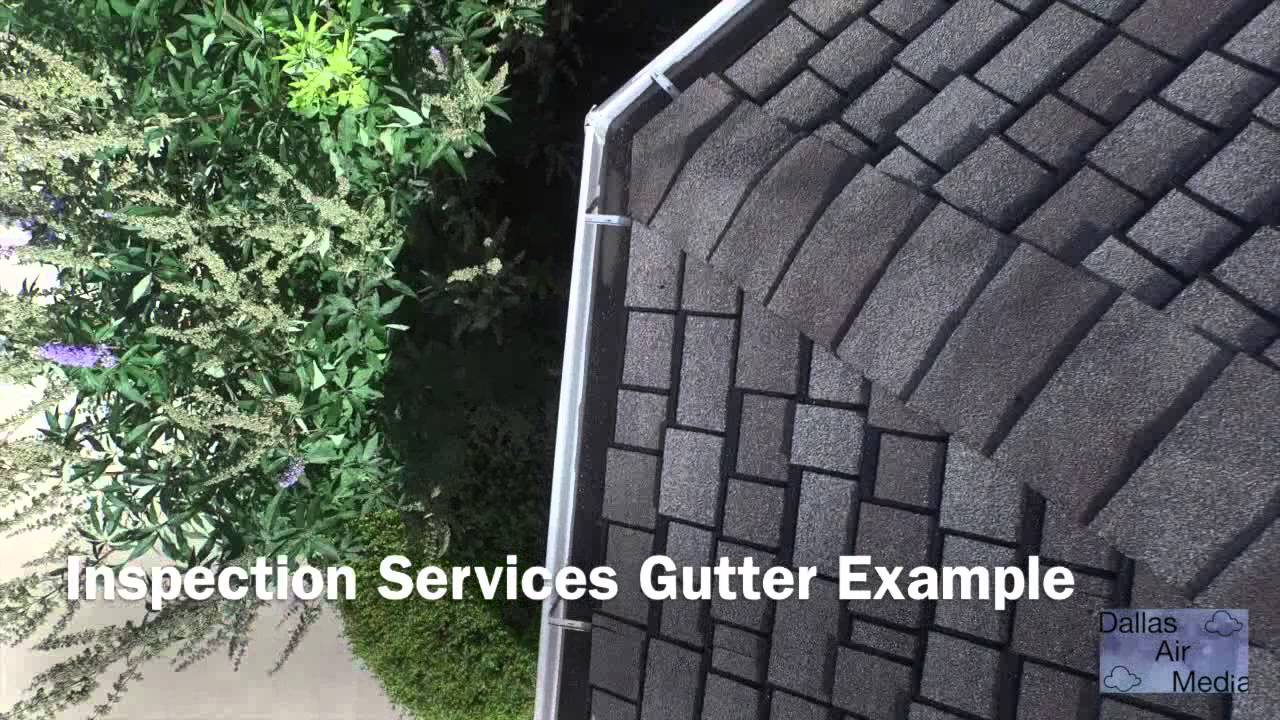 Inspection Services Gutter Example