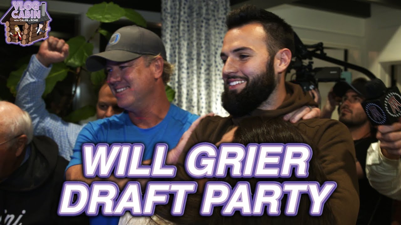 Grier Family Celebrates Panthers Drafting Will Grier