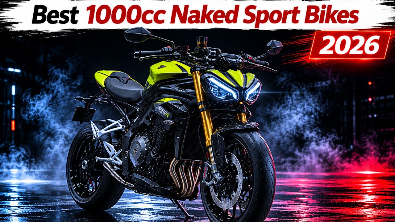15 Best 1000cc Naked Sport Bikes For 2026/27