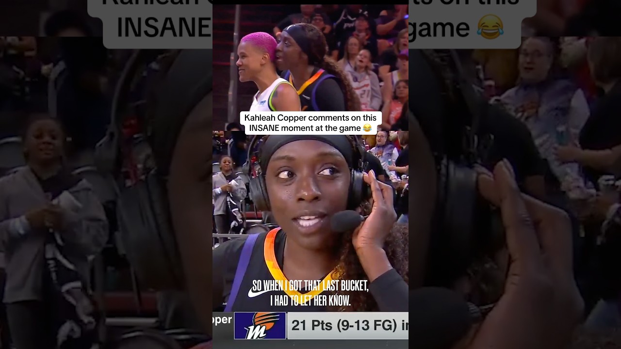 Kahleah Copper: &ldquo;This is Playoff Basketball&rdquo; 🔥 Mercury vs Lynx #basketball