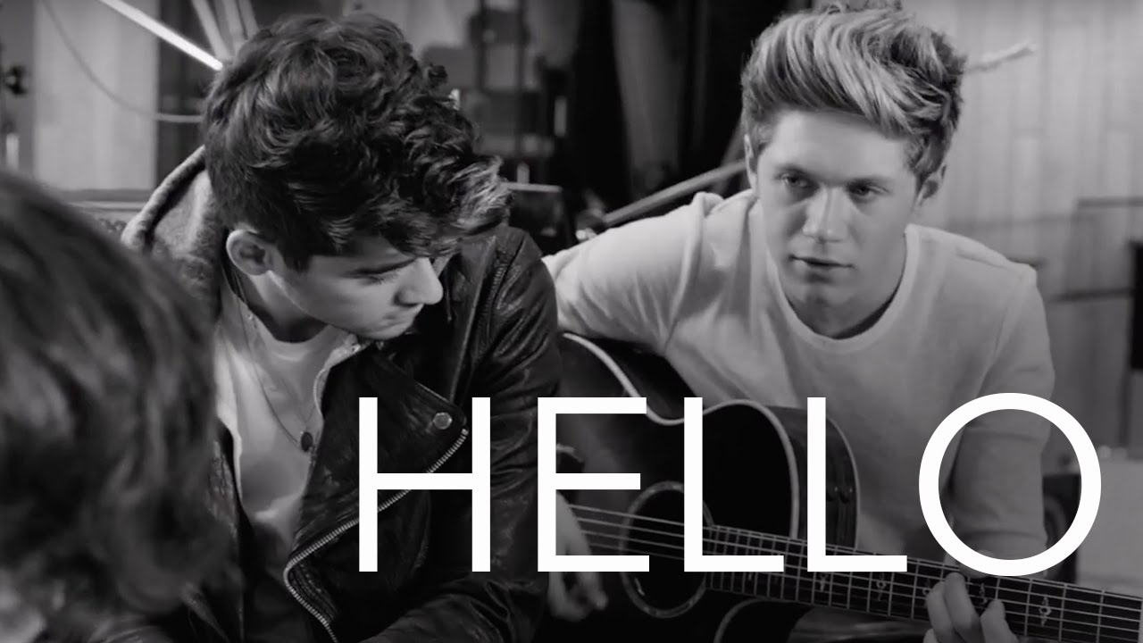 zayn + niall (ziall); hello