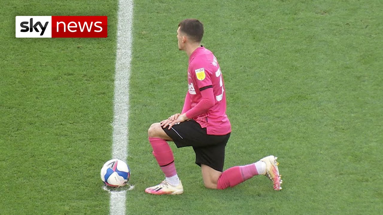 'Dismay' as fans boo players taking the knee