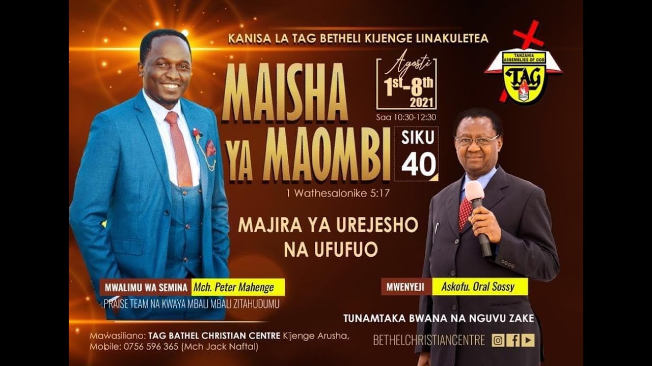SEMINA YA MAISHA YA MAOMBI 2