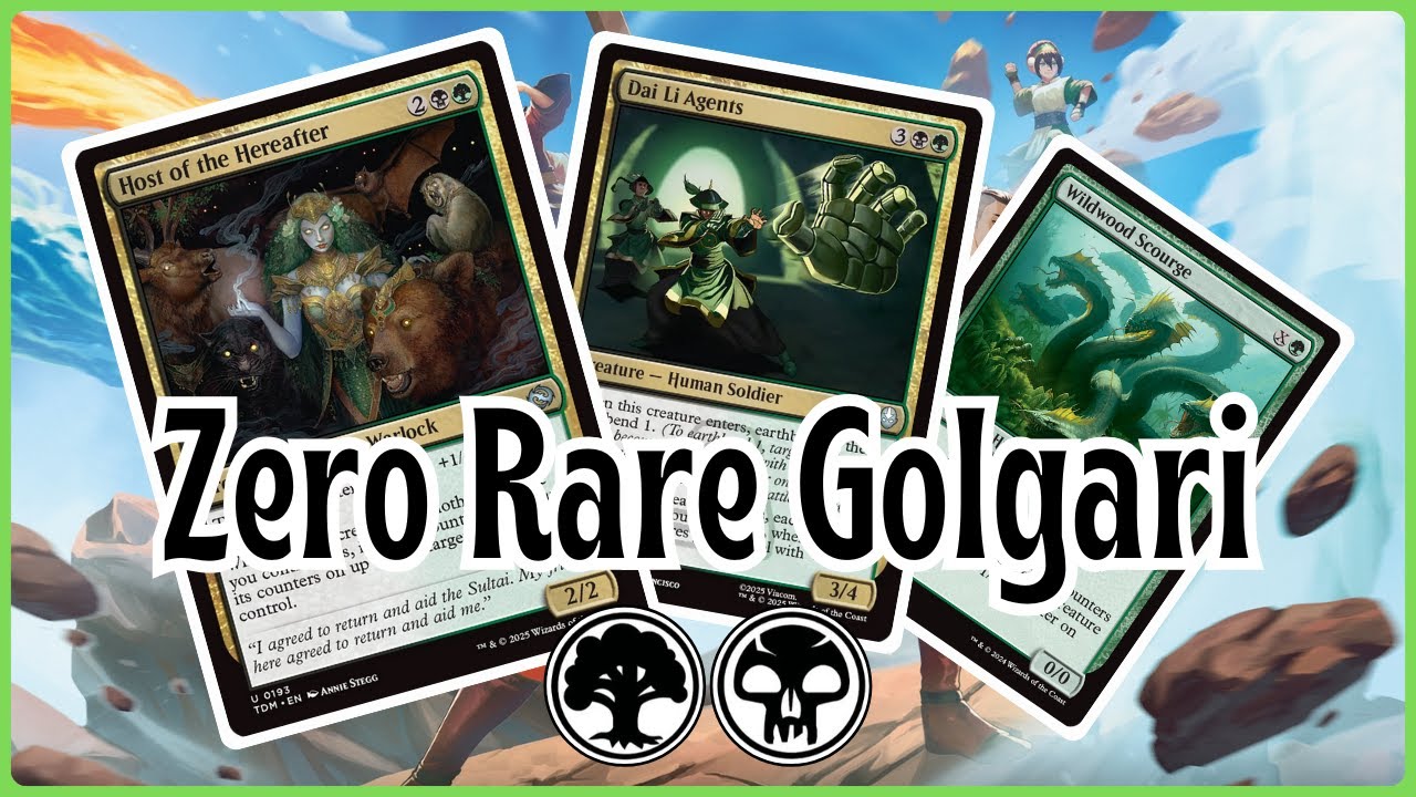 Zero Rare | Golgari +1/+1 counters Agents & Host | Artisan Standard Budget Deck | MTG Arena