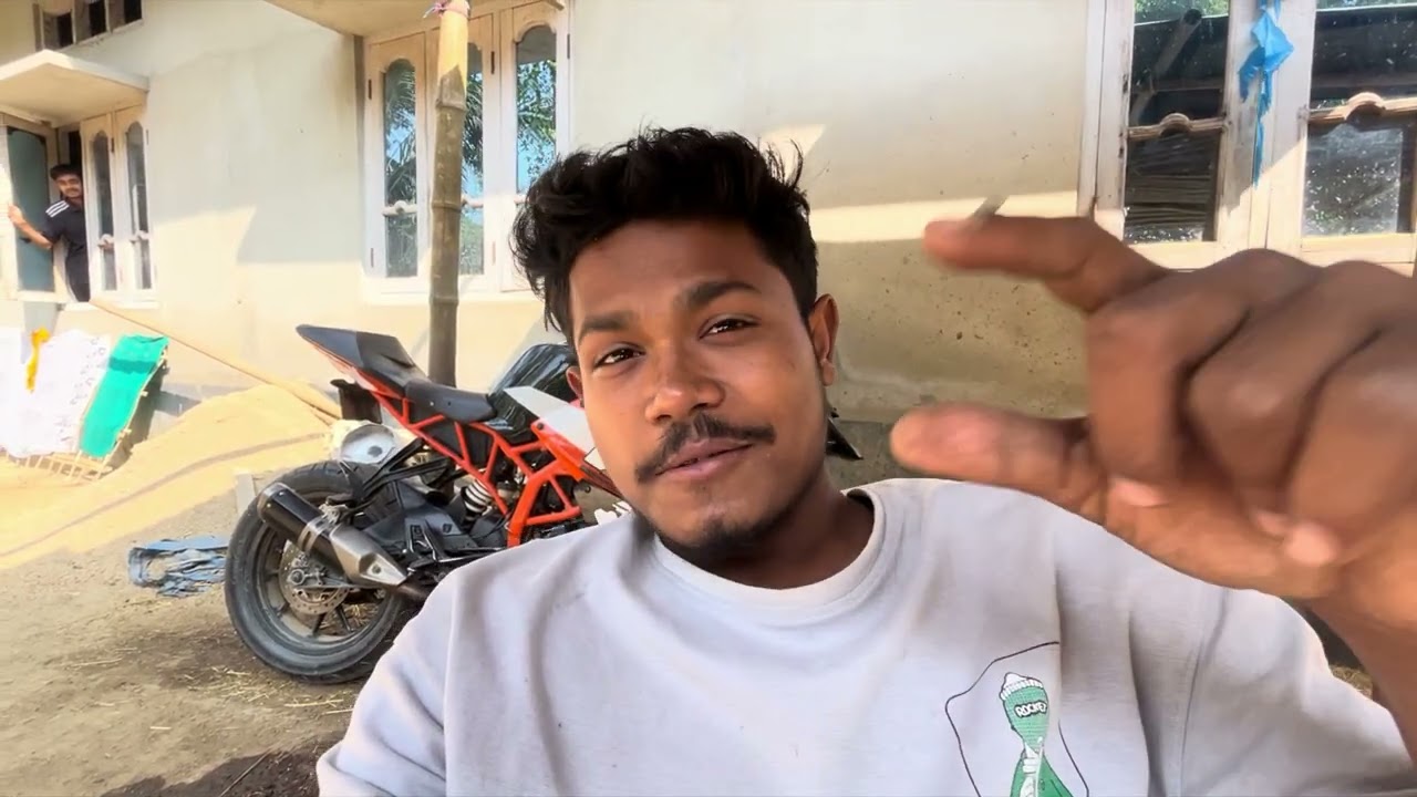 Exhausted Khuli Dilu. Aji ram Falon porise guys 🚀💥@Janti93 #rc390 #ktm 