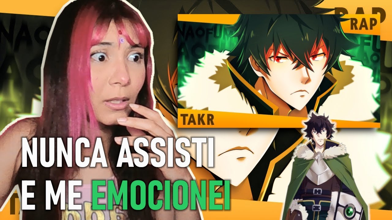 NIXIE REACT | Rap do Naofumi (Tate no Yuusha) | TO IMPRESSIONADA COM ESSE RAP