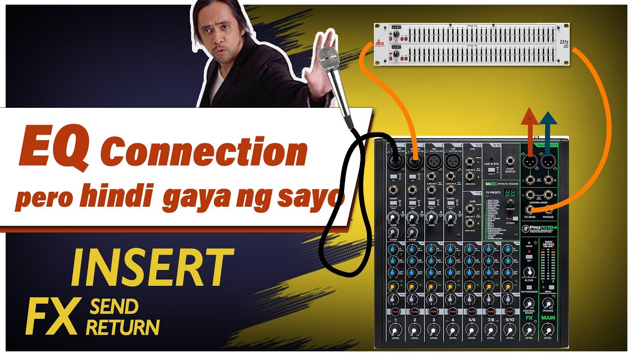 EQ NA NANGANGALIWA! FX Send/Return, INSERT Mixer Tutorial | Tagalog