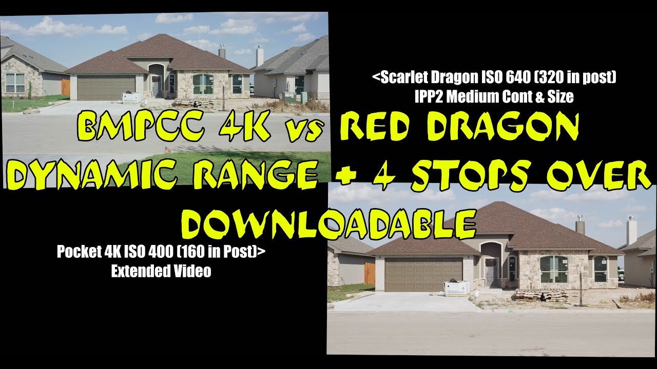Blackmagic Pocket Cinema Camera 4k vs Red Camera