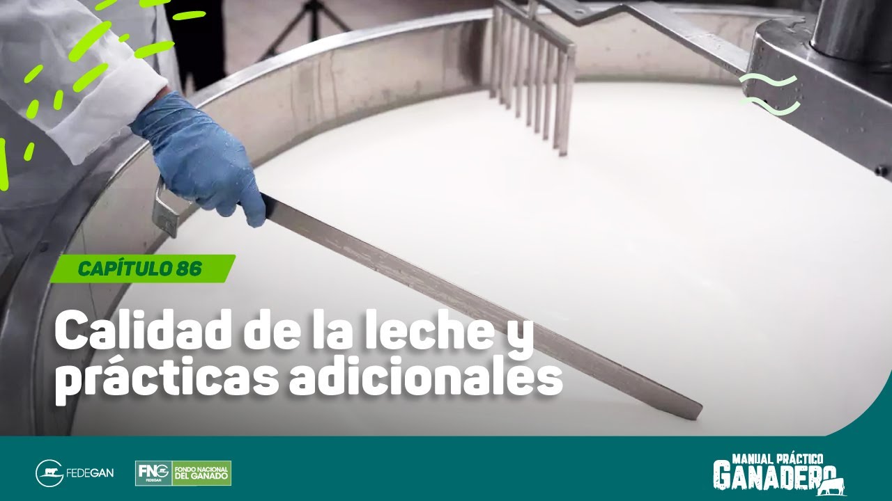 Cap 86 - Calidad de la leche y prácticas adicionales #manualpracticoganadero