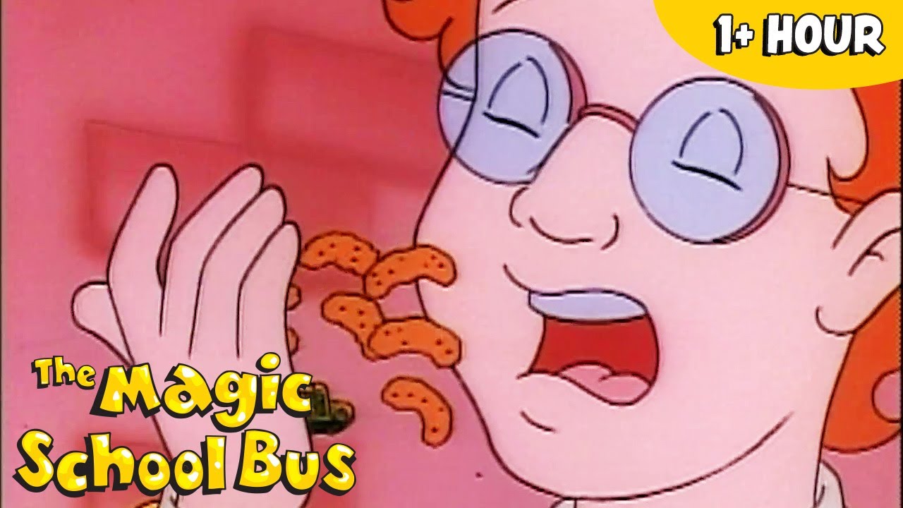 What Happens When You Swallow Gum? Kids Science Cartoon | The Magic School Bus