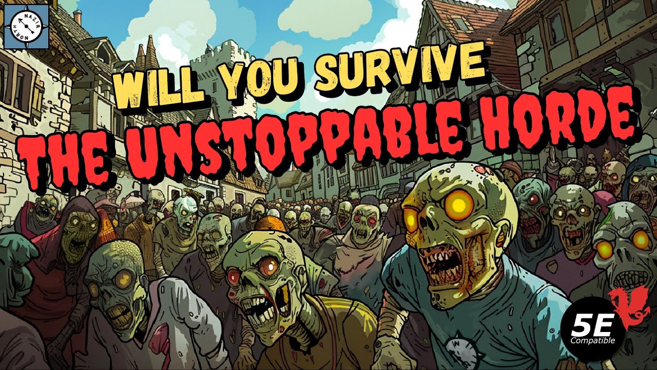 How to Run a ZOMBIE APOCALYPE in DUNGEONS & DRAGONS | DnD 5e Homebrew