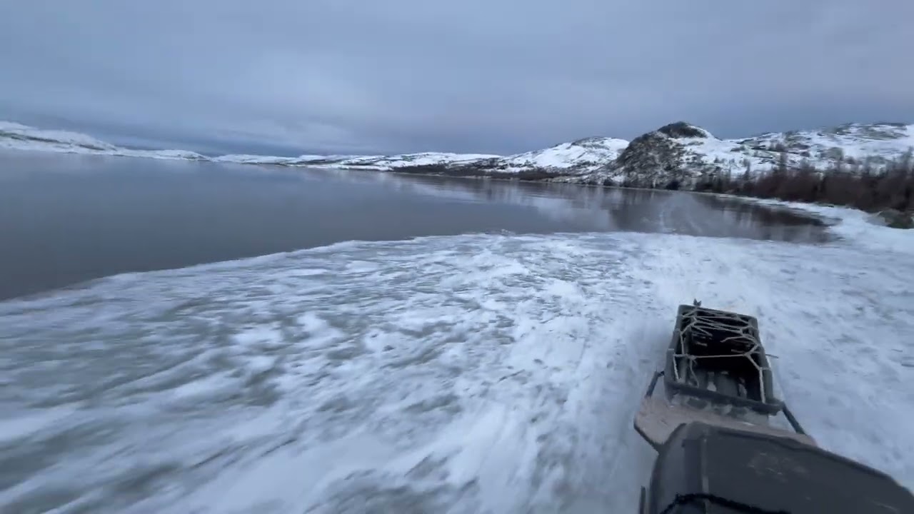 First ice fishing trip of the year