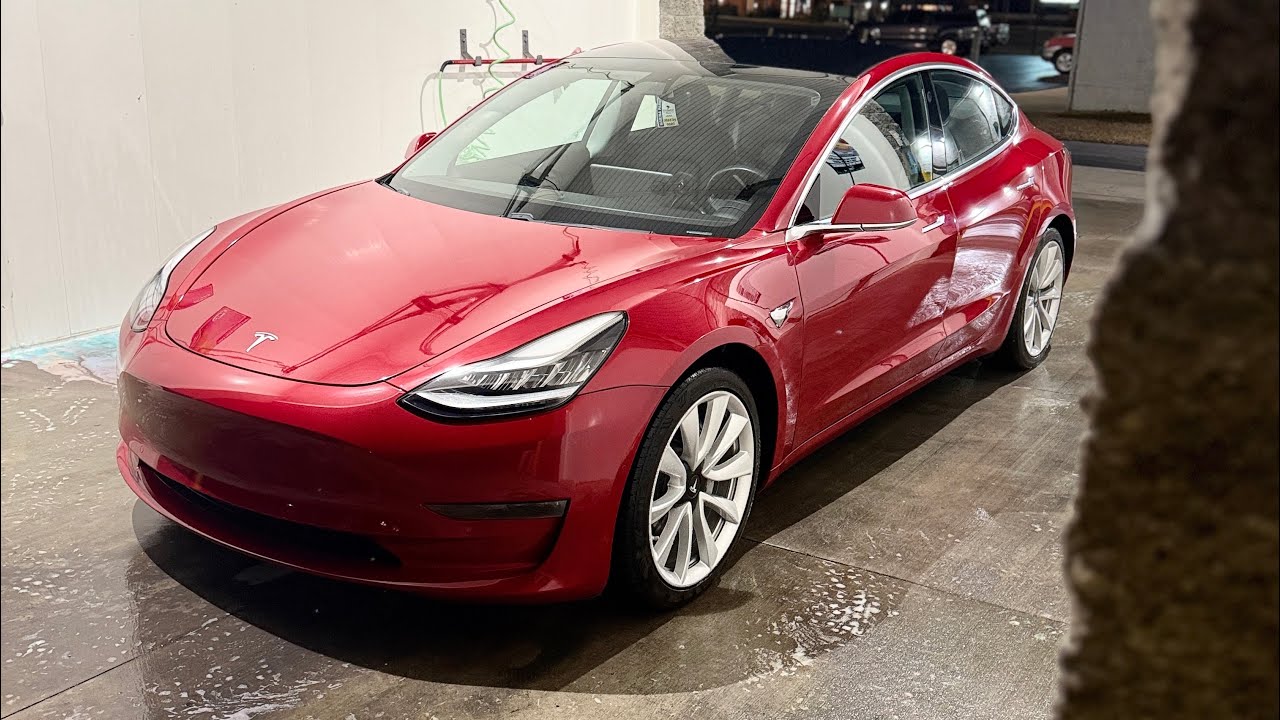 Tesla Model 3 12V Battery Change