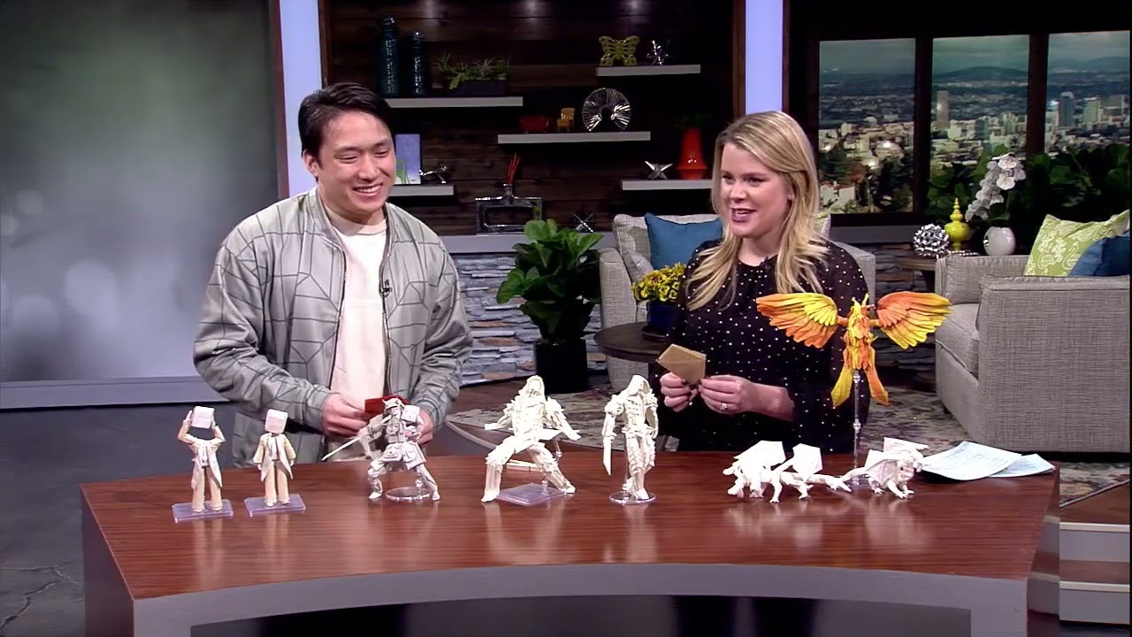 Boice Wong Shares His Origami Art