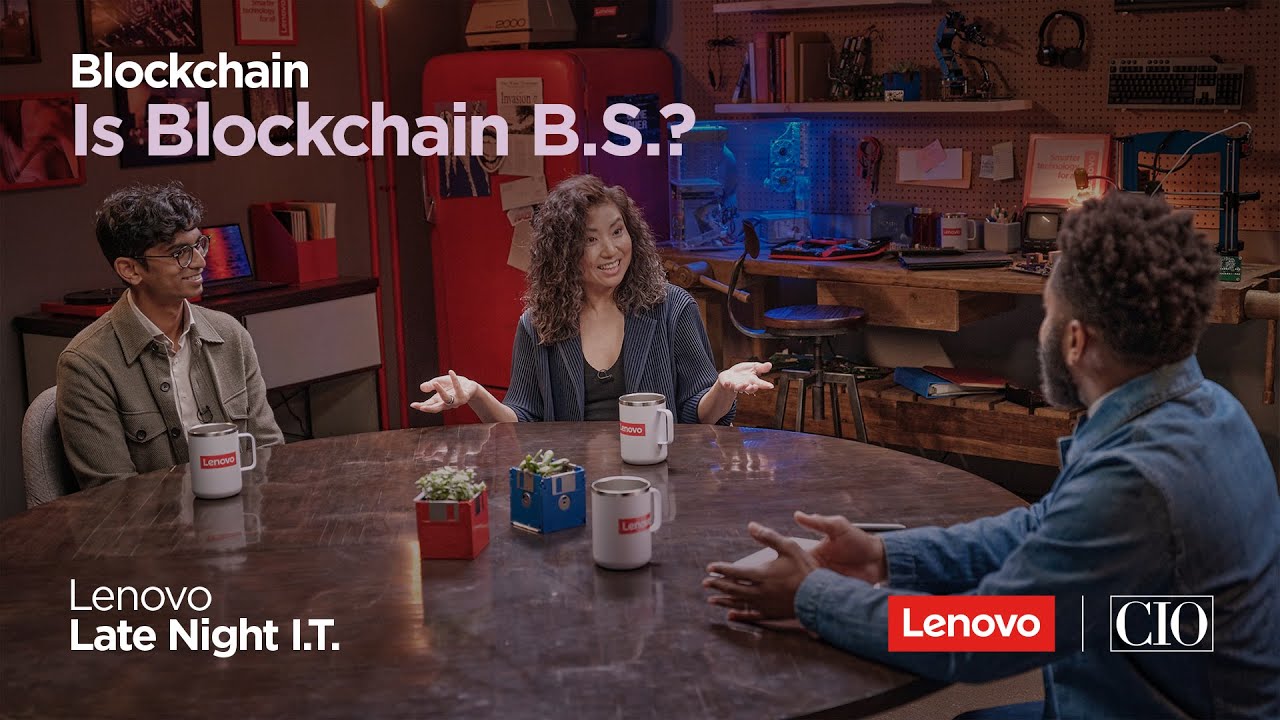 Lenovo Late Night I.T. Season 2 | Blockchain: More math than magic | Promo Trailer (30 sec)