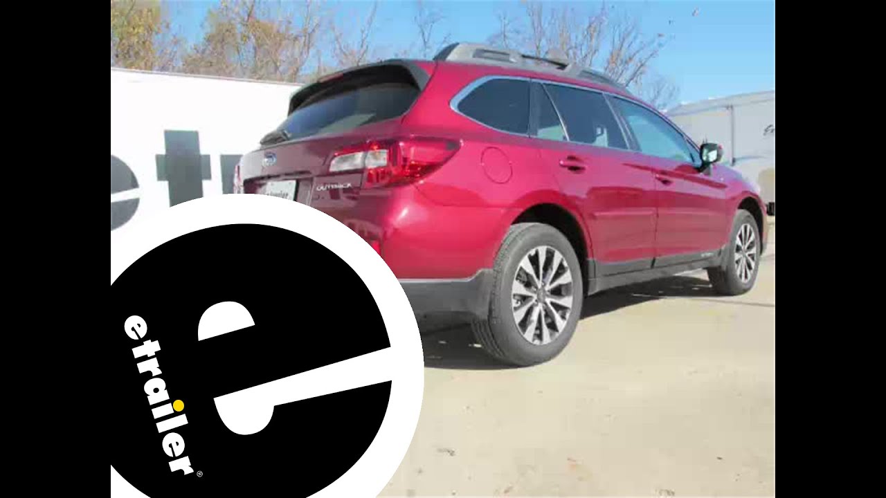 etrailer | Trailer Wiring Harness Installation - 2016 Subaru Outback Wagon C56040