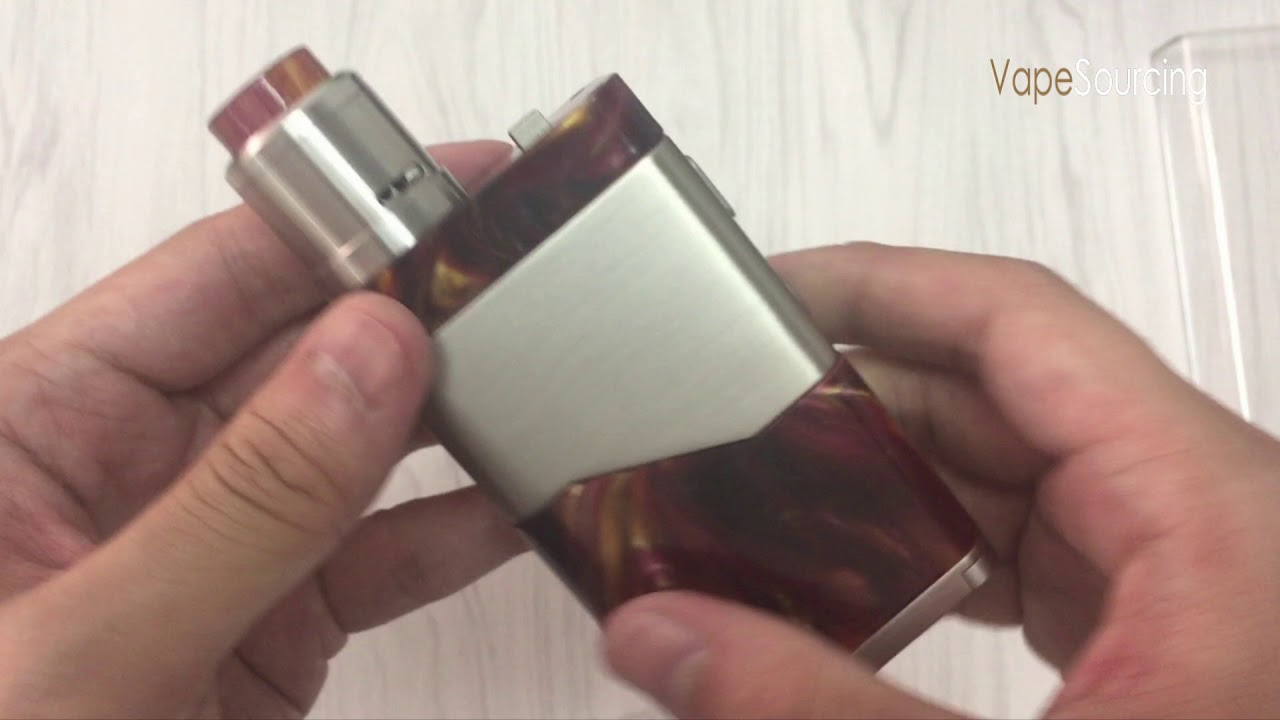 WISMEC LUXOTIC NC Dual 20700/18650 Kit | Guillotine V2 RDA awesome flavor