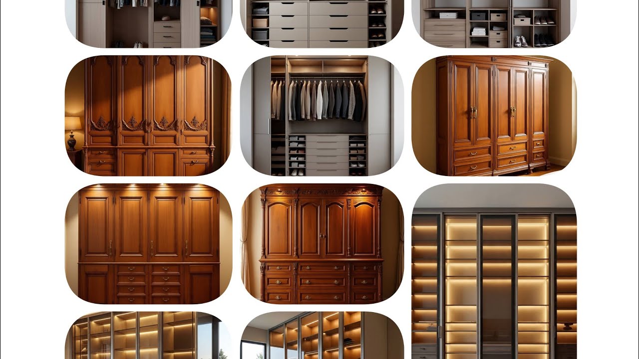 Stylish Wardrobe Designs ✨️🔥♥️😍#stylishlivingideas #wardrobe #design  #wardrobedesigns #homedecor