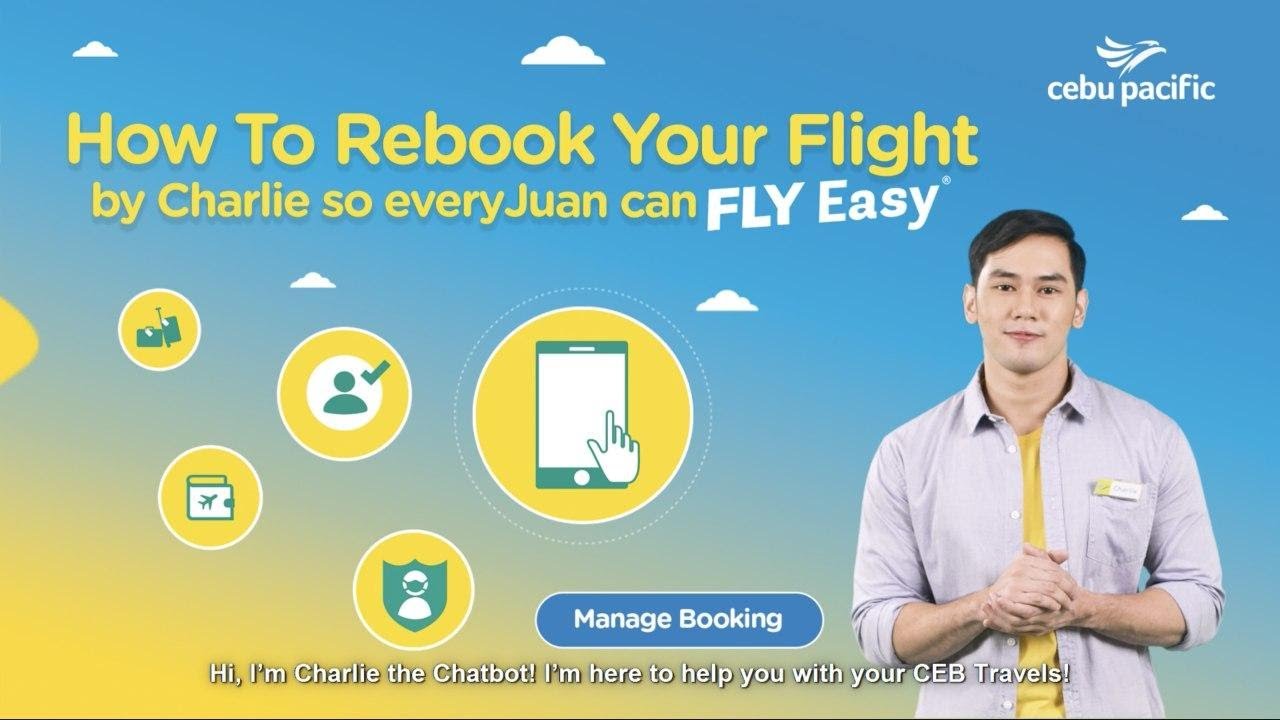 How to Rebook your Flight with Charlie