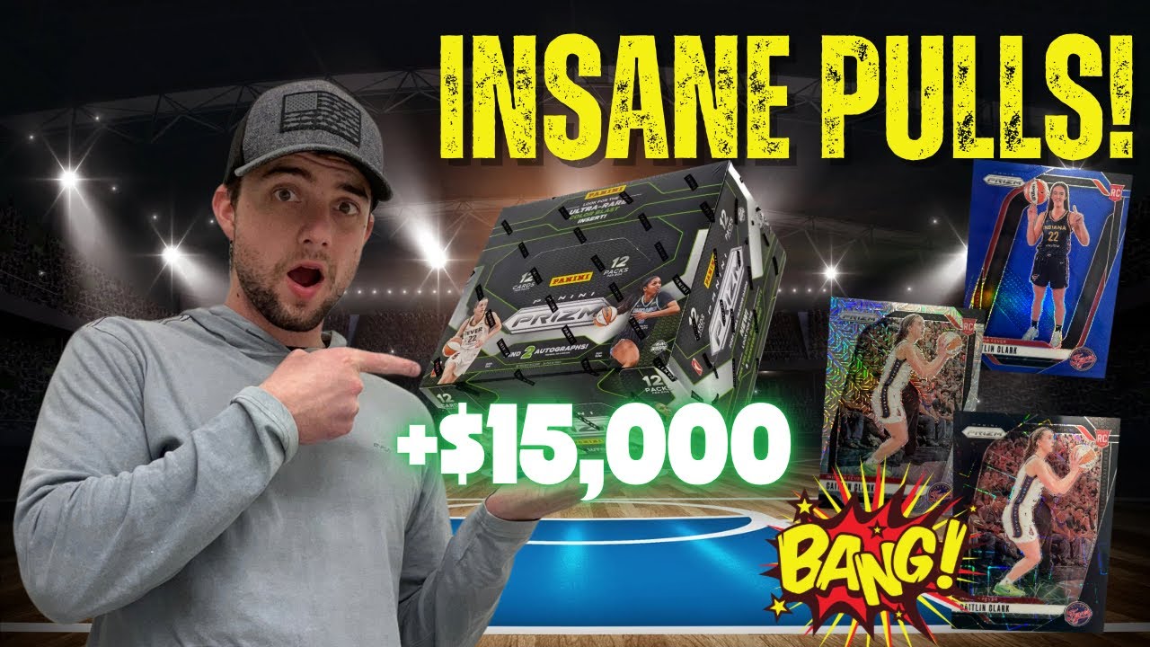 I PULLED $15,000 WORTH OF SPORTS CARDS OUT OF THE HOTTEST SET! 2024 WNBA PRIZM HOBBY REVIEW