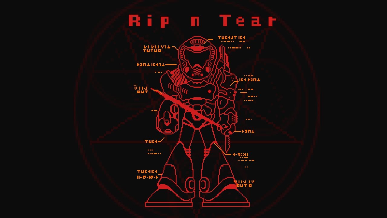 Mick Gordon - Rip & Tear (Megaman X Soundfont)