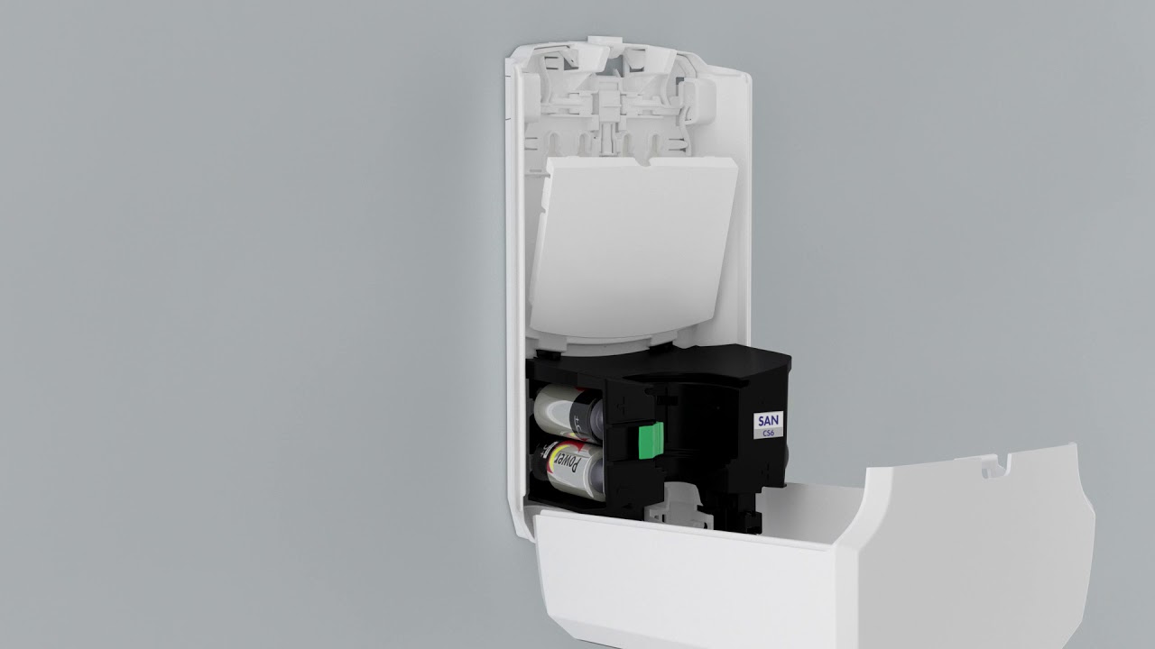 PURELL® CS6 Touch-Free Dispenser Installation Video