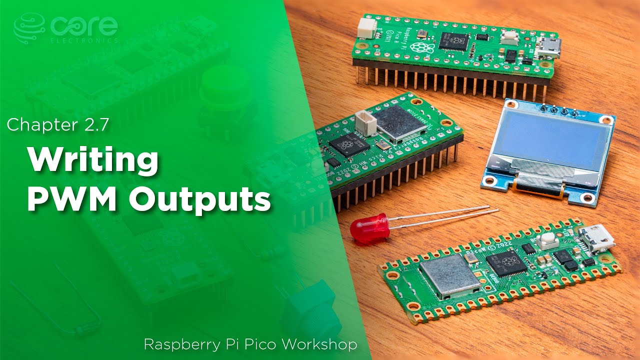PWM Outputs | Raspberry Pi Pico Workshop: Chapter 2.7