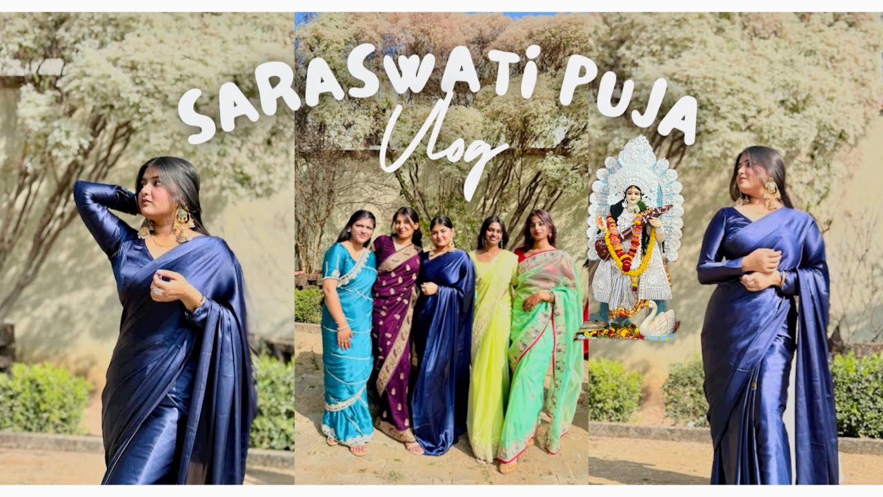 Saraswati Puja Vlog || AISHWARYA MEHRA || vlog- 44 