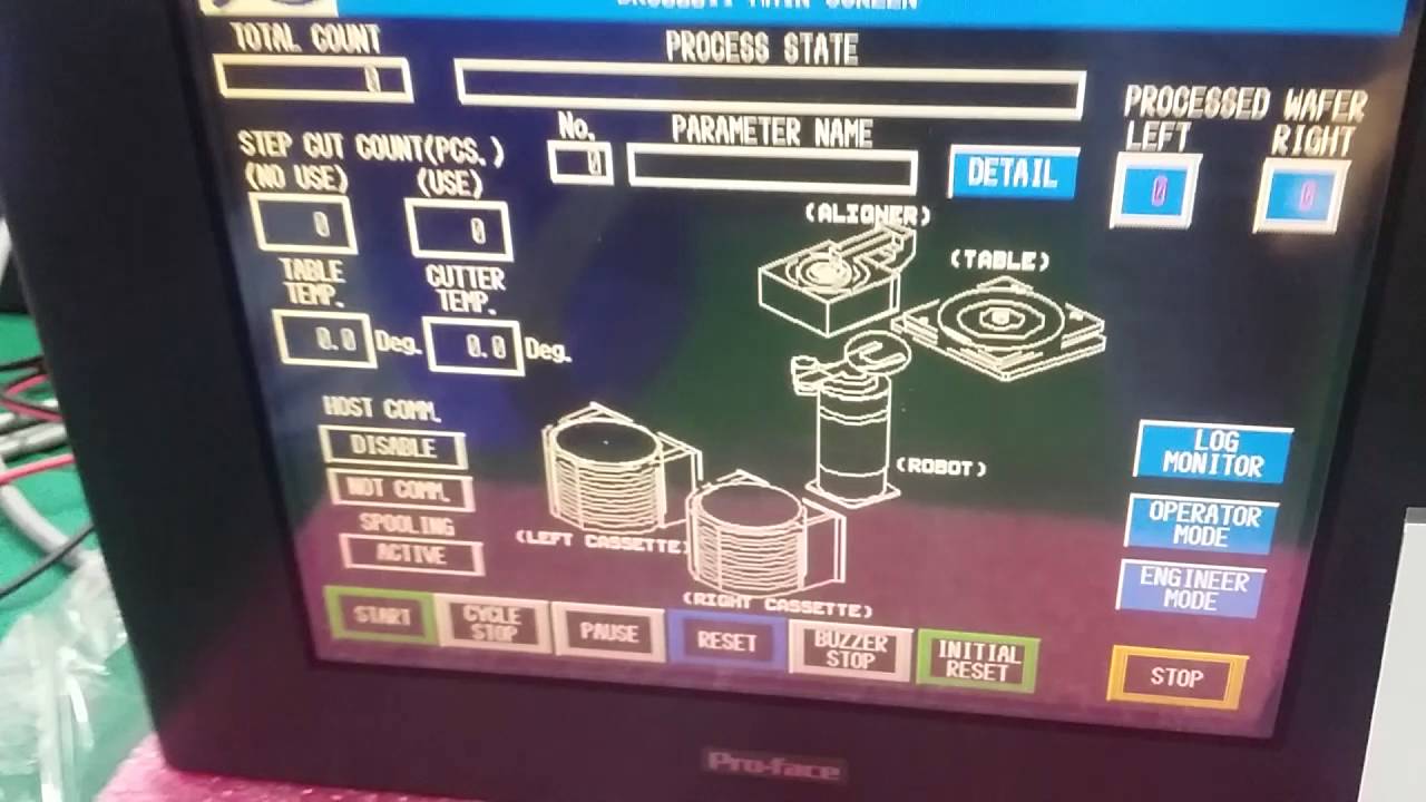 Proface Touch Panel (HMI) Repaired by Dynamics Circuit (S) Pte. Ltd.