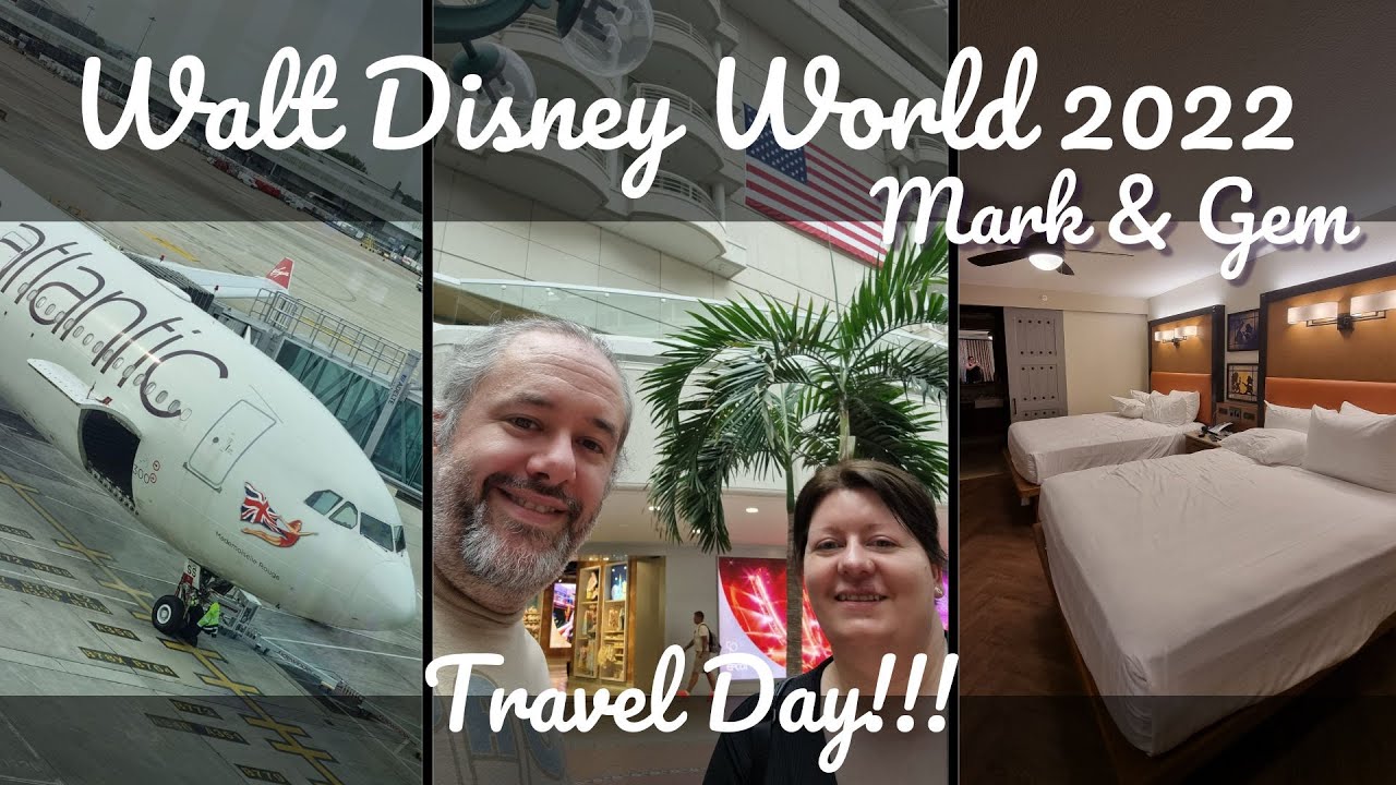 Disney World — май 2022 г. — День путешествий — из Манчестера в Коронадо-Спрингс